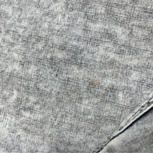 ONE X ONETEASPOON Black White Wash Wide Leg Crop Size 24 (316) - Picture 5 of 7